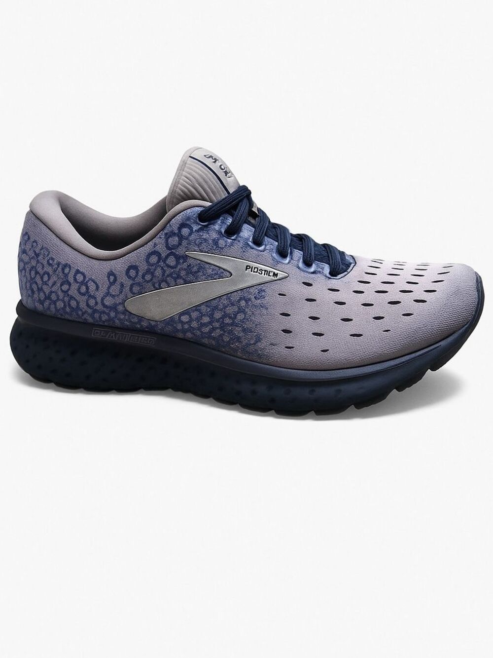 Brooks Women's Glycerin17 Running Shoe - Lavender and Navy 8.5